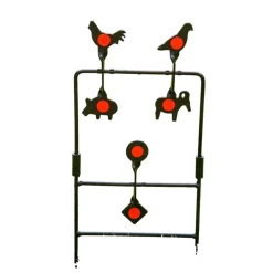 TERZEO CHASSEURS 6 CIBLES TOURNANTES METALLIQUES