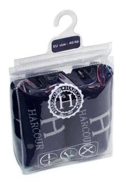 Femme HARCOUR 2 PAIRES DE CHAUSSETTES BADMINTON NOIR