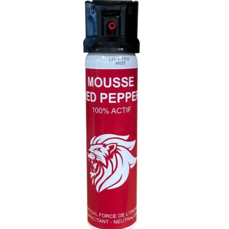 AEROSOL MOUSSE RED PEPPER POIGNEE 75ML