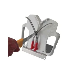FISCHER BARGOIN AIGUISEUR REDSTEEL POLISH + SOCLE INOX