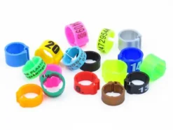 RINGS4WINGS BAGUES A CLIP PLASTIQUE Ø8MM X50