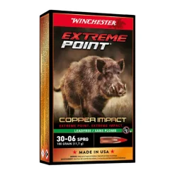 WINCHESTER BALLES 30-06 EXTREME POINT LEAD FREE 180GR