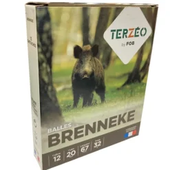 TERZEO CHASSEURS BALLES BRENNEKE T&E 12/32G X10