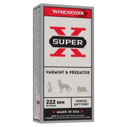 WINCHESTER BALLES 222REM PP 50GR