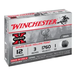 WINCHESTER BALLES SLUG SUPER-X RIFLED 12/76 28G X5