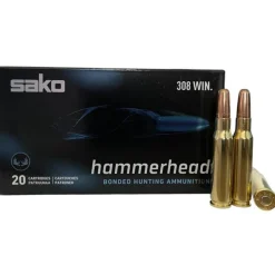 SAKO MUNITION BALLES 9,3X62 HAMMERHEAD 286GR
