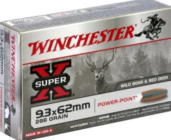 WINCHESTER BALLES 9.3X62 PP 286GR