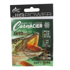 JIG POWER BAS DE LIGNE ACIER TRIPLE 19 B 40CM