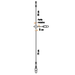 POWERLINE BAS DE LIGNE EGGING X2