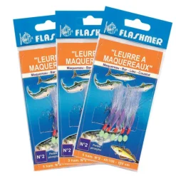 FLASHMER BAS DE LIGNE MAQUEREAU X3