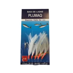 FLASHMER BAS DE LIGNE PLUMAQ 5H 1/0