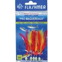 FLASHMER BAS DE LIGNE PLUME PRO MAQUER PERLES 5HA
