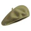 Homme LAULHERE BERET AUTHENTIQUE OLIVE