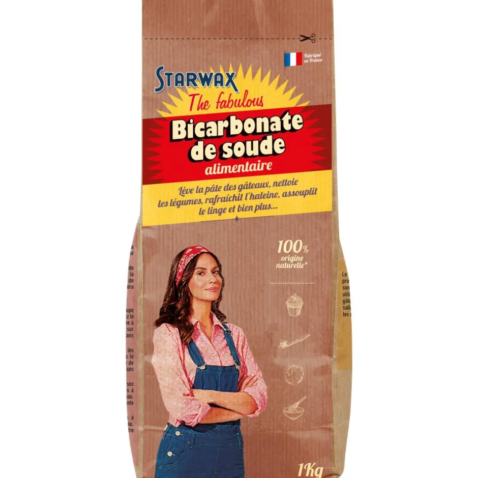STARWAX THE FABULOUS BICARBONATE DE SOUDE ALIMENTAIRE1KG