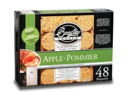 BRADLEY SMOKER BISQUETTES POMME X48