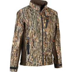 Homme PERCUSSION BLOUSON DE CHASSE HOMME SOFTSHELL GHOSTCAMO WET