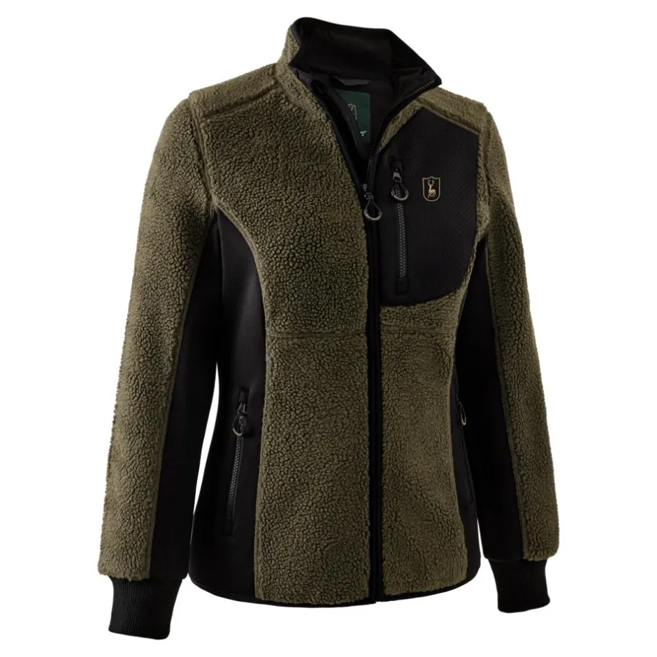 Femme DEERHUNTER BLOUSON FEMME VELOURS ROJA