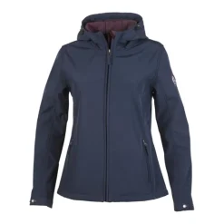 Femme CYRUS BLOUSON SOFTSHELL FEMME MARINE