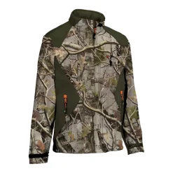 Homme PERCUSSION BLOUSON SOFTSHELL FOREST EVO