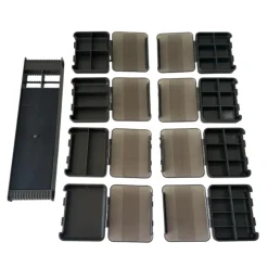 TERZEO PÊCHEURS BOITE CARPE XL + 8 BOITES + BAS DE LIGNE