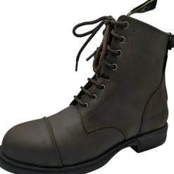 CHESTER BOOTS COQUEES ZIP + LACETS HORTA