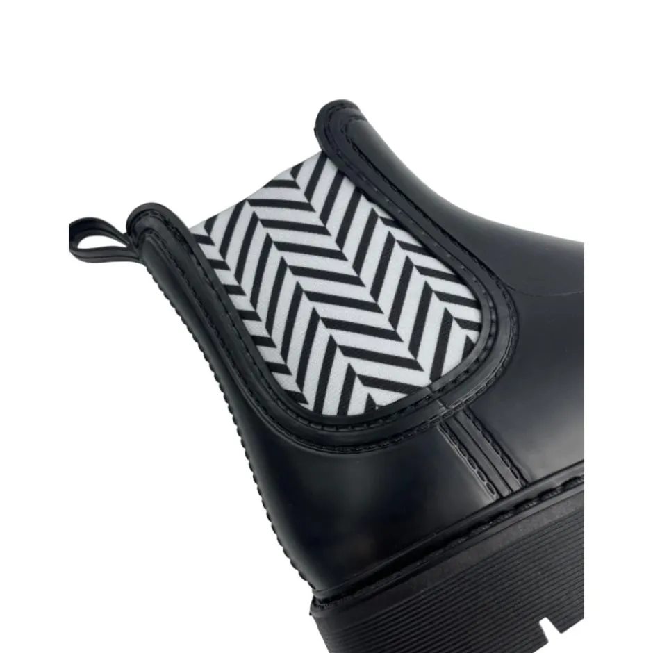 TERZEO CAVALIERS BOOTS ELASTIQUE MOANA ADULTE NOIR BLANC