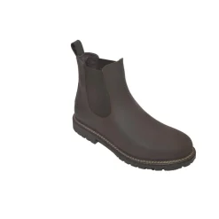 CHESTER BOOTS HUILEES FOURREES MARRON