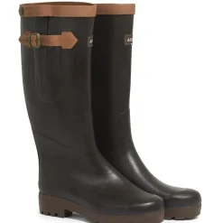 Homme AIGLE BOTTE CHAMBORD VAR SIGN BRUN