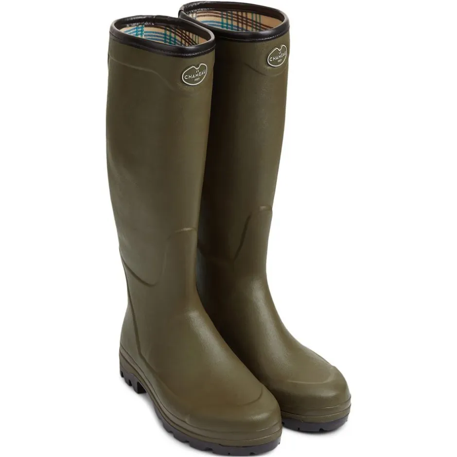 Homme LE CHAMEAU BOTTE COUNTRY CROSS JERSEY VERT