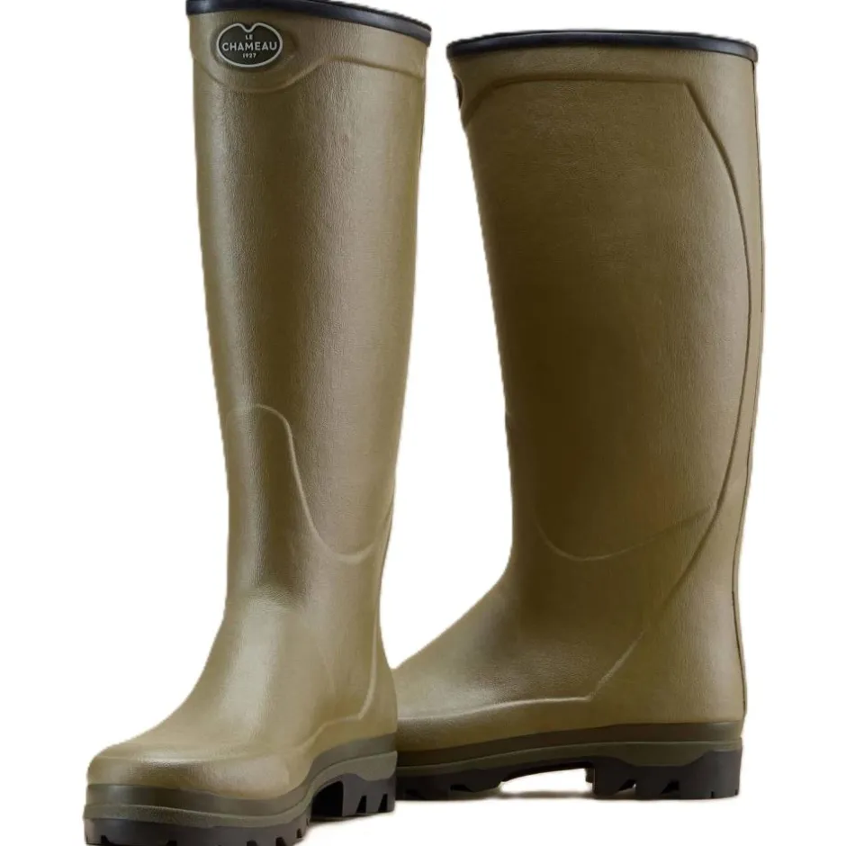 Homme LE CHAMEAU BOTTE COUNTRY CROSS NEO VERT