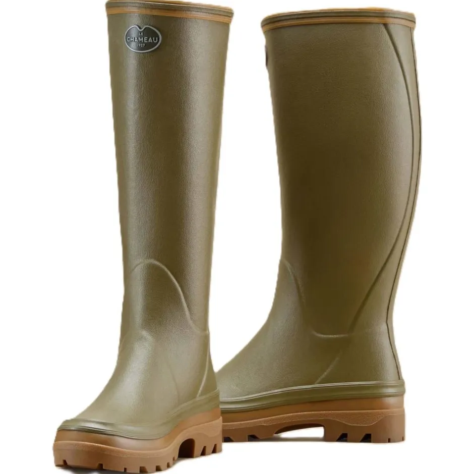 Femme LE CHAMEAU BOTTE FEMME GIVERNY VERT