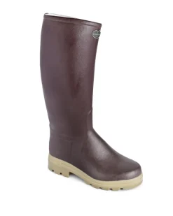 Homme LE CHAMEAU BOTTE ST HUBERT MARRON