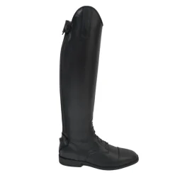 CHESTER BOTTES CUIR LACETS EVORA NOIR
