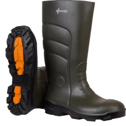 Homme SOLIDUR BOTTES DE TRAVAIL VERTES 04 ALLWORKER S5