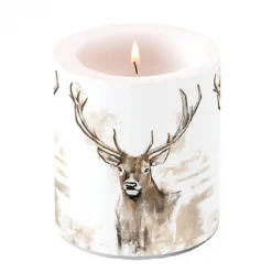 AMBIENTE BOUGIE CERF MODERNE MM