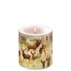 AMBIENTE BOUGIE PM COLLAGE DE CERFS