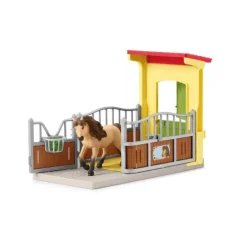 Enfant SCHLEICH BOX AVEC PONEY ICELANDAIS