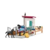 Enfant SCHLEICH BOX POUR CHEVAL AVEC JUMENT ET POULAIN