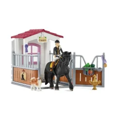 Enfant SCHLEICH BOX POUR CHEVAUX TORI & PRINCESS