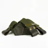 Homme BOYER BRETELLES COMMANDO PATTES CUIR KAKI