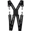 Homme LMA BRETELLES ELASTIQUE MOUSQUETON NOIR