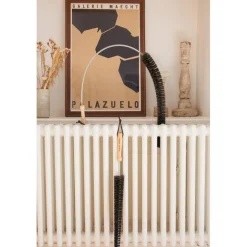 ANDREE JARDIN BROSSE A RADIATEUR EN CHEVRE GRISE