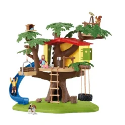 Enfant SCHLEICH CABANE AVENTURE DANS LES ARBRES
