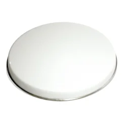 BAUMALU CACHE PLAQUE EMAIL BLANC D16CM
