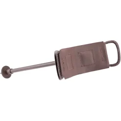 COUNTRY CANNE SIEGE ALU REGLABLE ASSISE CUIR 60-90CM