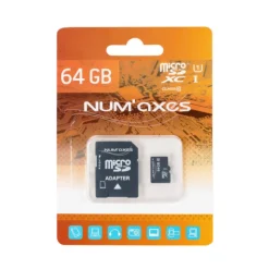 GROUPE NUM'AXES CARTE MICRO SD 64GB + ADAPTATEUR