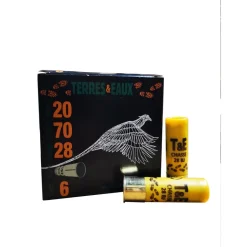 TERZEO CHASSEURS CARTOUCHES T&E 20/70 28G BJ X25