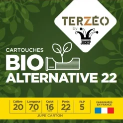 TERZEO CHASSEURS CARTOUCHES ALTERNATIVE 20/70 22G BJ