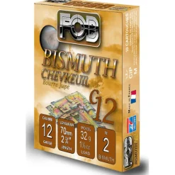 FOB CARTOUCHES BISMUTH CHEV 12/70 32G N2 BJ X10