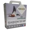 TERZEO CHASSEURS CARTOUCHES GABION 12MAG 35G X100